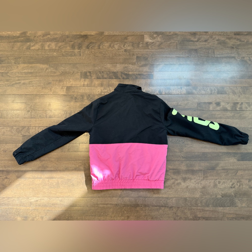 Fila Black and Pink Zip-Up Jacket - Picture 6 of 11